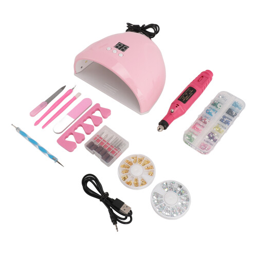 UV nagellamp set 110-240V slijpmachine 2