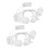 2pcs Star Moon String Lights LED Waterproof Battery Operated 2