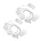 2pcs Star Moon String Lights LED Waterproof Battery Operated 5