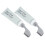 2x Pflanzen-Farbcreme Grauabdeckung 80ml mit Kamm 2