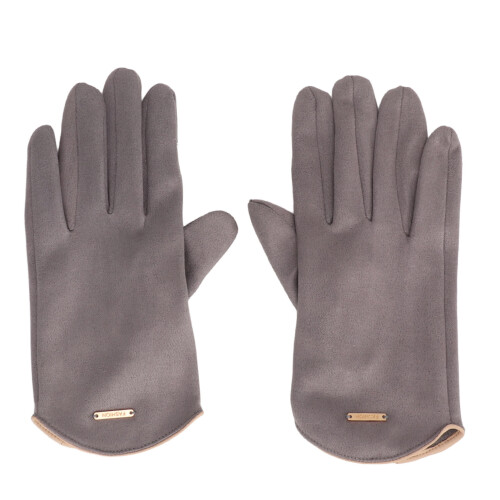 (Grey) Herren Touchscreen-Wollhandschuhe Wintergrau