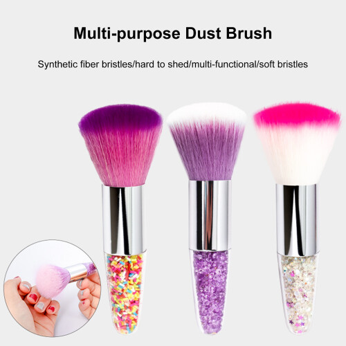 Weiche Nagelstaub-Bürste für lose Puder