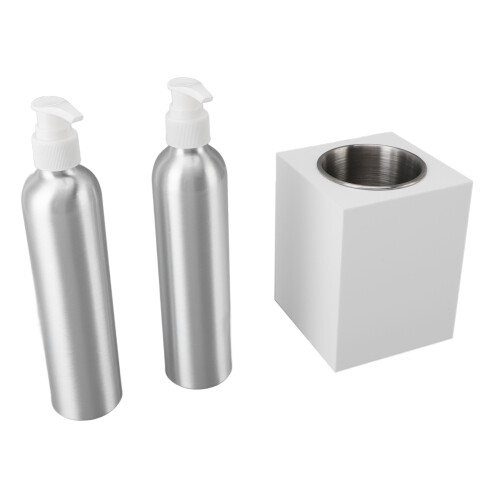 (US Plug) Massageöl-Erwärmer Einzel Flasche Aluminium US-Stecker 1