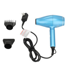 (Blue US Plug with Leakage Protection) 1600W Föhn Heiß/Kalt Profi Salon Home EU-Stecker
