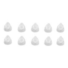 (8mm Medium) 10x Hörgeräte-Dome 8mm Mittel Silikon Ersatz