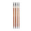 (Grey Brown) 4st Double Head Waterproof Eyebrow Pencil Grey Brown 1