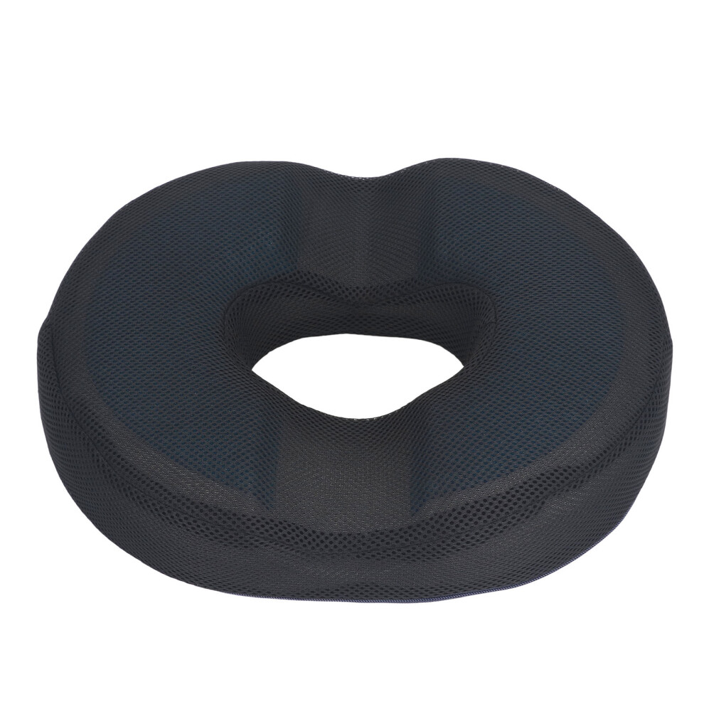 Black Donut Gel Cushion Ergonomic Prostate Recovery Tailbone