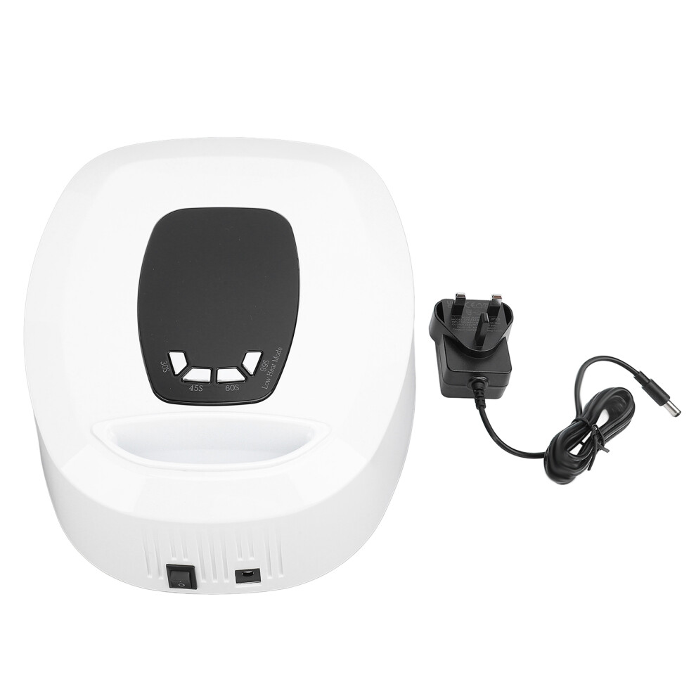 (UK Plug) 108W UV LED Nail Dryer Rechargeable Gel Light US Plug