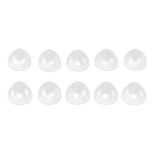 (10mm Large) 10x Hörgeräte-Kappen 8mm Silikon Medium