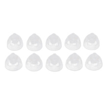 (8mm Medium) 10x Hörgeräte-Kappen 8mm Silikon Medium