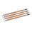 (Grey Brown) 4st Double Head Waterproof Eyebrow Pencil Grey Brown 5
