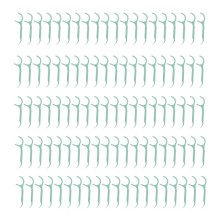 100 Count Extra Strong No Shred Dental Floss Picks Unbreakable