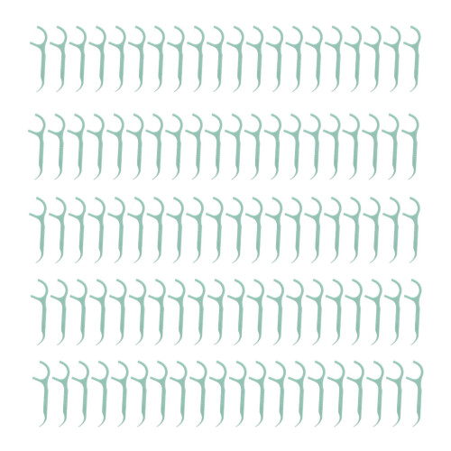 100x Extra starke Zahnseide-Sticks unzerbrechlich