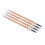 (Grey Brown) 4st Double Head Waterproof Eyebrow Pencil Grey Brown 4