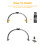 Desktop Nail Lamp Adjustable Brightness & Temp 3