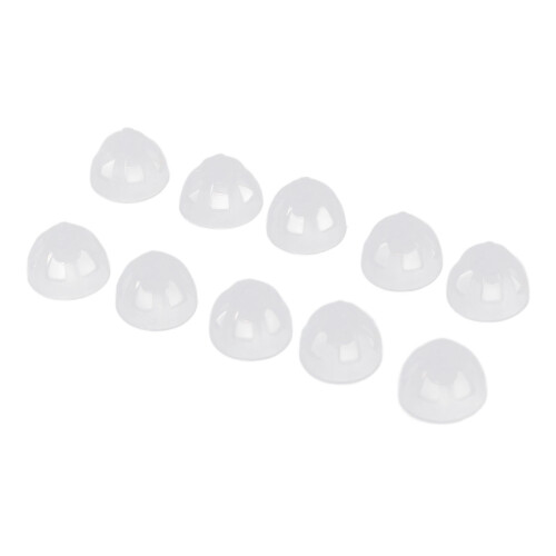 (10mm Large) 10x Hörgeräte-Kappen 8mm Silikon Medium 1