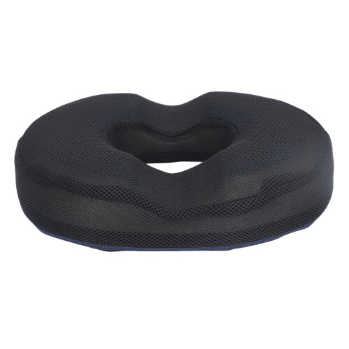 Donut Gel Cushion Ergonomic Prostate Recovery Tailbone Black 1
