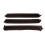 (Brown) 3x Heatless Curling Headband Zwart 5