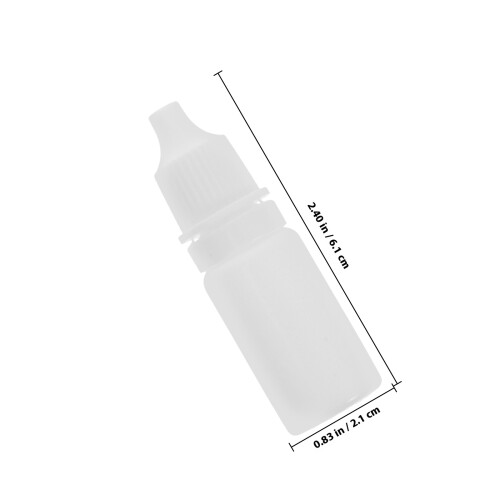 10Pcs Mini Droppflaskor För Ögondroppar L 1
