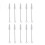 10Pièces Brosse Nettoyage Multi-Usages Plastique Durable Colorée 8