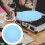 vinyl recorder mat turntable slipmat silicone anti-static 4