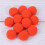 500Pcs 30Mm Hög Elastisk Polyesterplush Boll Diy Material För 5