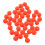 500Pcs 30Mm Hög Elastisk Polyesterplush Boll Diy Material För 4