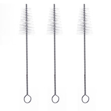 10Pcs Smörjmunstycke Borste Rörpåsar Rengöringsborstar Kök Kaka Metall