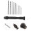 1 Set Professionell Manuell Borrmaskinssats Med Borrsatser 5