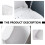 Bassin De Bain Sitz , PP Argent, Post-Partum 8