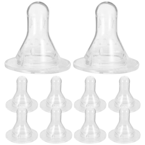10St Lamm Nippel Silicone Skinka Kalv Mata 2