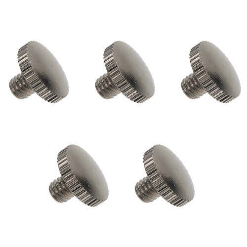5Pcs Trumpetskruvar Ringdragsskruvar Tillbehör (Silver) 1