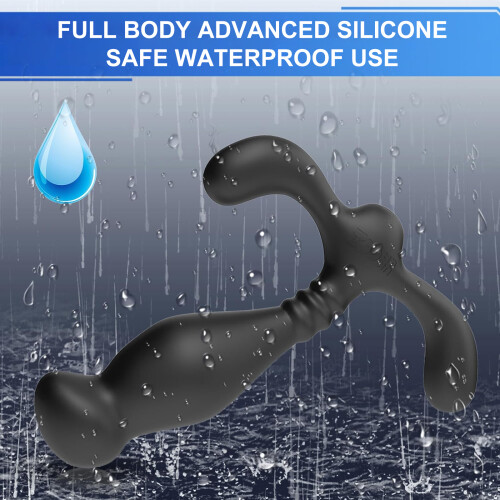 Prostate Massager Anal Butt Plug Vibrator 10 Modes 2