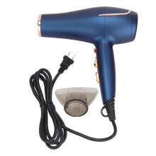 (Blue US Plug 110V) 800W High Power Hair Dryer Negative Ion White US Plug 110V