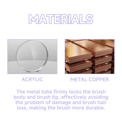 EOHOE 3pcs Acrylic Nail Brush Set UV Gel Tool 1