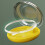 (Yellow) Draagbare Retainer Case Geel Silicone 5