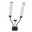 45W Dubbele Arm Dimbare Schoonheidslamp 2