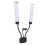 45W Dubbele Arm Dimbare Schoonheidslamp 4