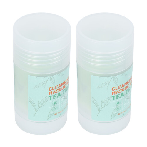 2x Clay Face Stick 1.4oz Blackhead Reducing Mud 1