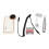 (White) Portable Rechargeable Nail Polish Manicure Drill 1