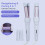 2-in-1 PTC Hair Straightener 3 Temp Adjustable 4
