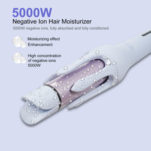 2-in-1 PTC Hair Straightener 3 Temp Adjustable 2