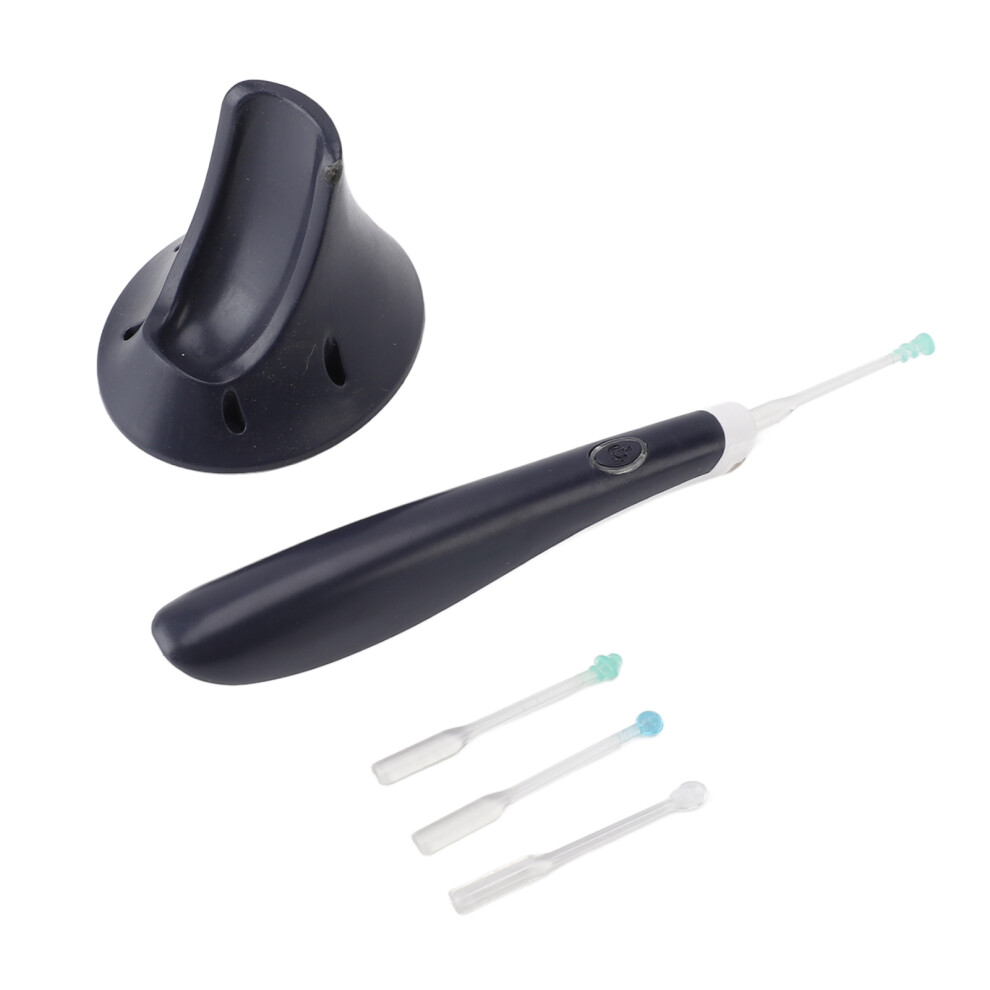 Sound Wave Vibration Ear Wax Removal Tool 360 15000RPM TPE LED