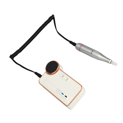 (White) Portable Rechargeable Nail Polish Manicure Drill 2