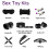 BDSM Kit with Handcuffs Ankle Cuff Bed Straps 4