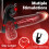 Silikon-Vibrating-Cock-Ring, 10 Modi, USB, wasserdicht 2
