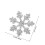 Sneeuwvlok Vormige Ijzeren Rhinestone Patch Mode DIY 2