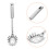 Stainless Steel Pasta Server Spaghetti Sked Nudelklo 11