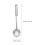Stainless Steel Pasta Server Spaghetti Sked Nudelklo 2