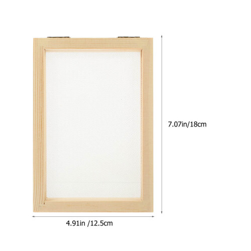 2St Träramar För Pappersframställning Diy 2